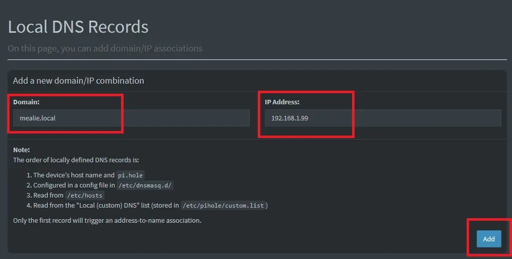 pi-hole-add-new-domain