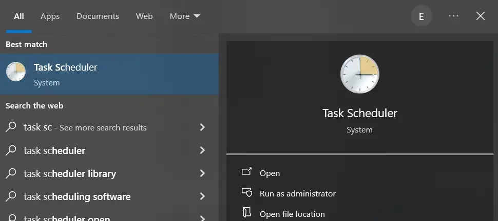 Windows Task Scheduler