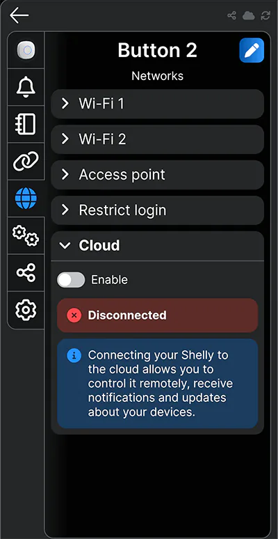 Disable Cloud Access