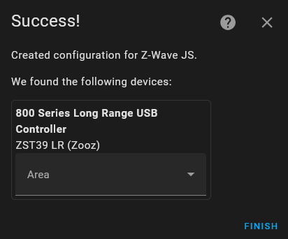 Z-Wave Integration Success